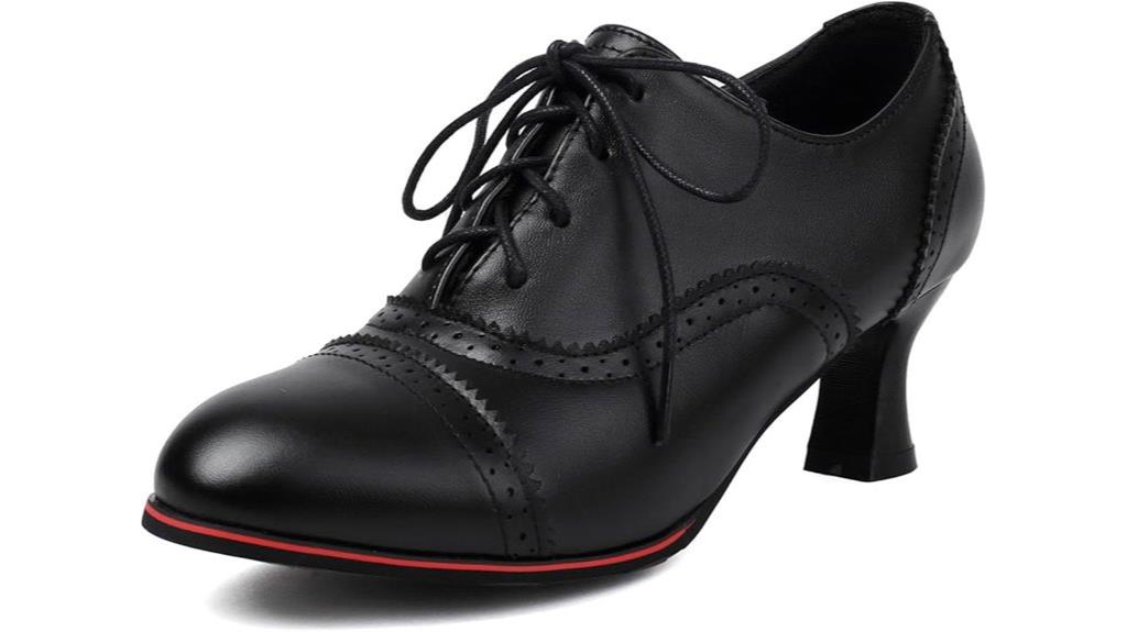women s oxford kitten heels