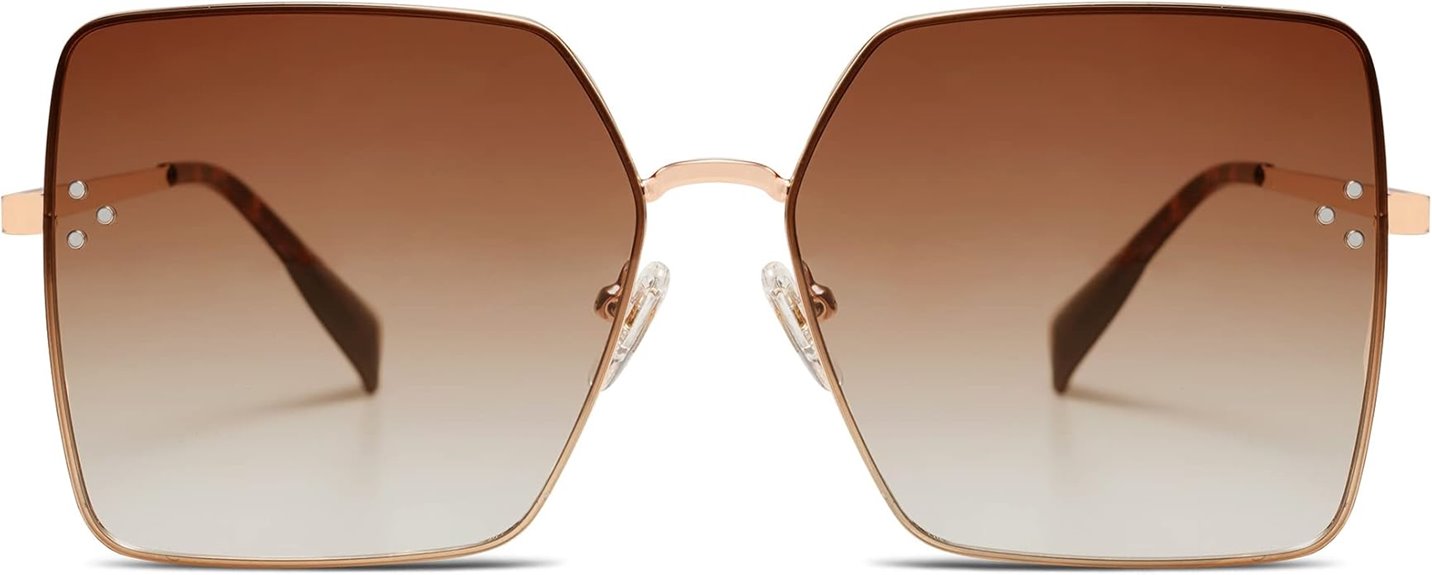 women s square sunglasses