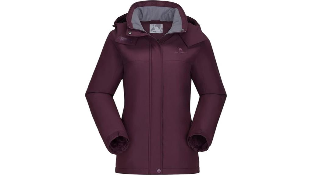 women s winter ski jacket