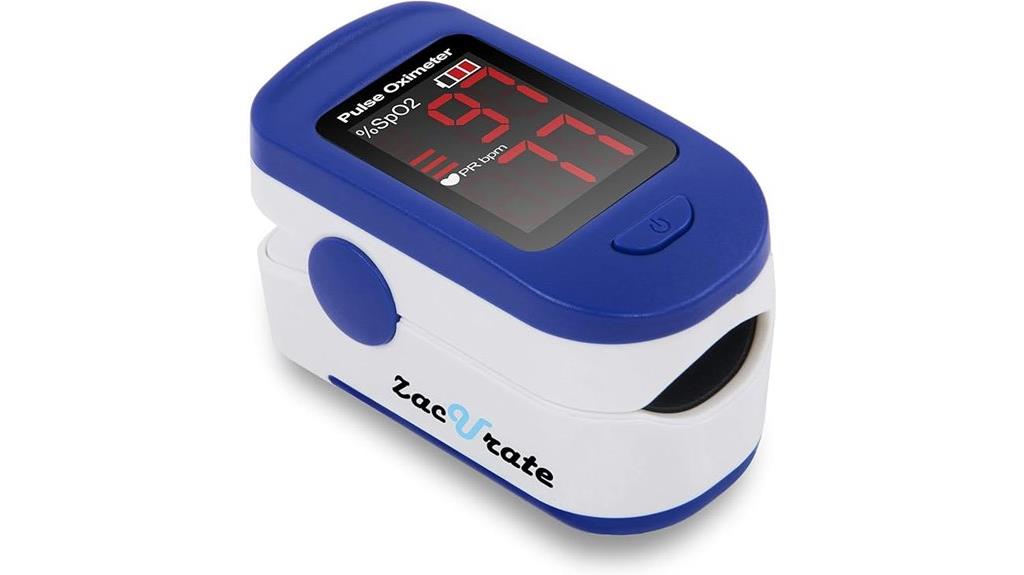 zacurate 500bl finger oximeter