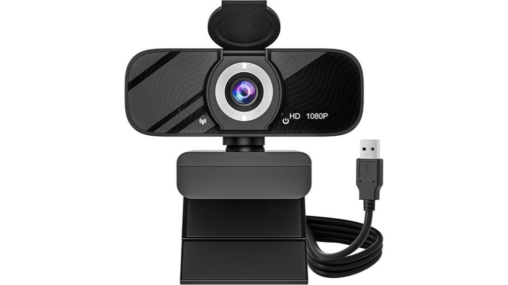 1080p webcam with microphone