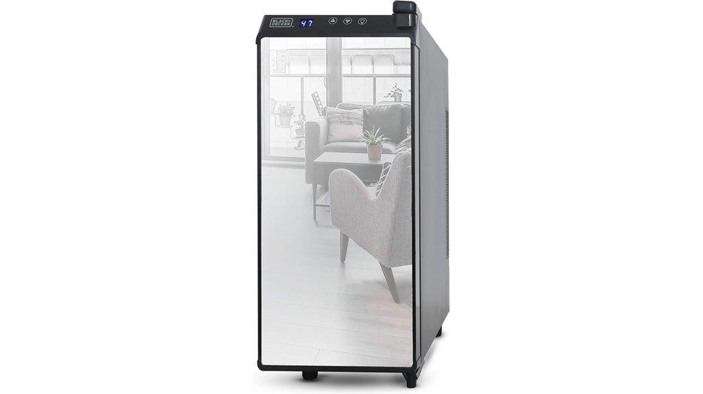 12 bottle wine cooler