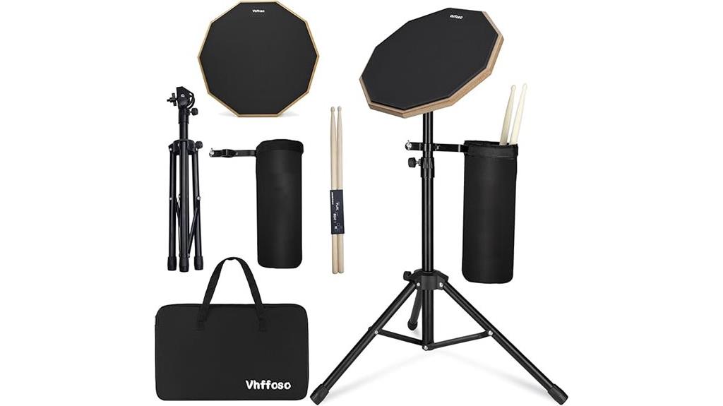 12 inch drum pad set