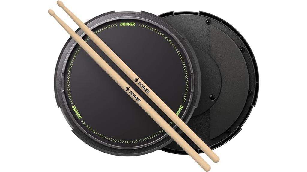 12 inch drum practice pad