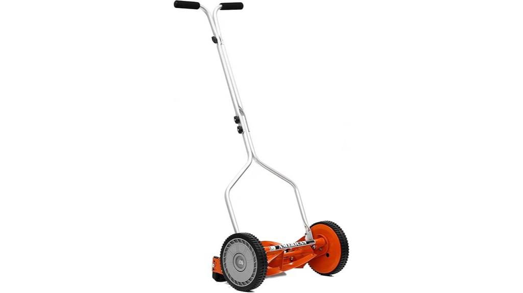 14 inch reel mower