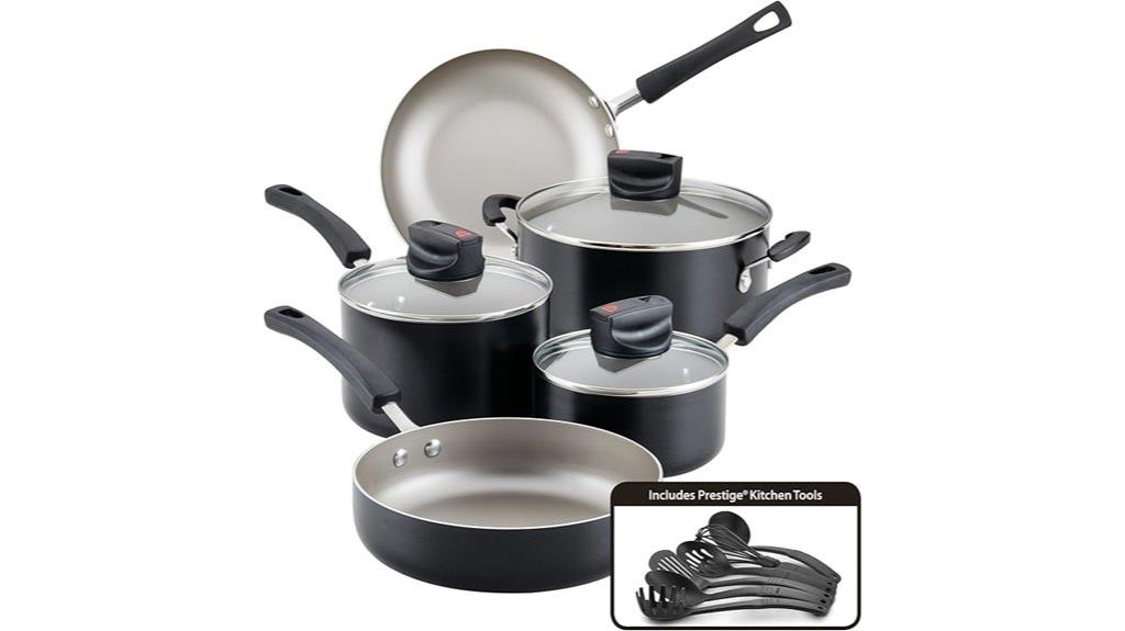 14 piece nonstick cookware set