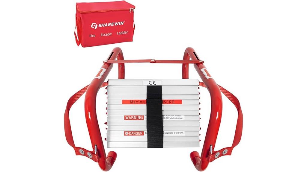 15 ft portable escape ladder