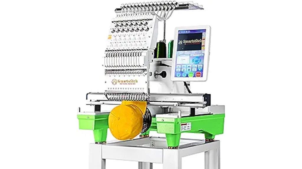 15 needle commercial embroidery