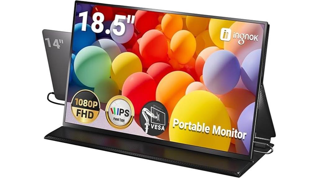 18 5 inch portable monitor