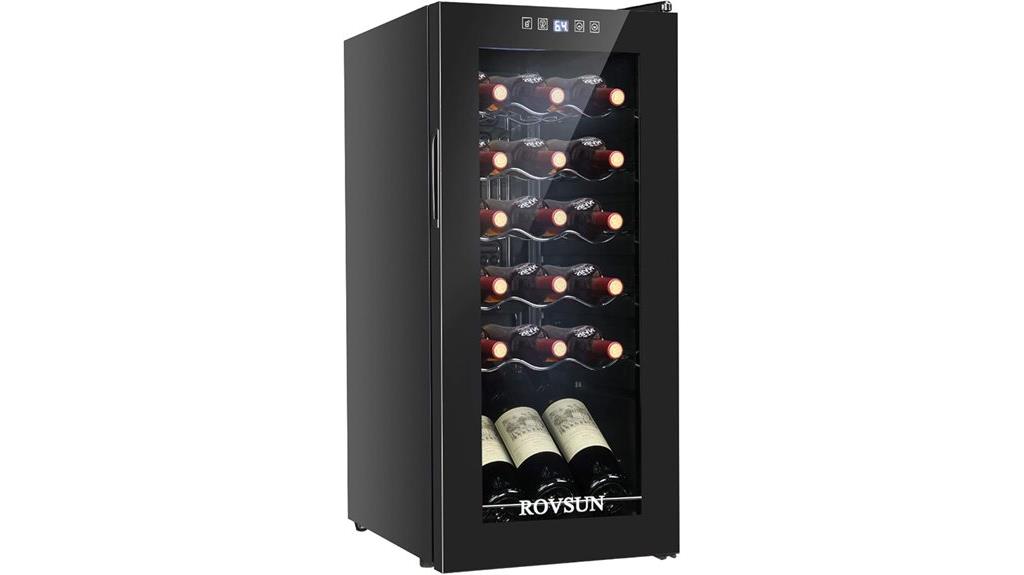 18 bottle wine fridge