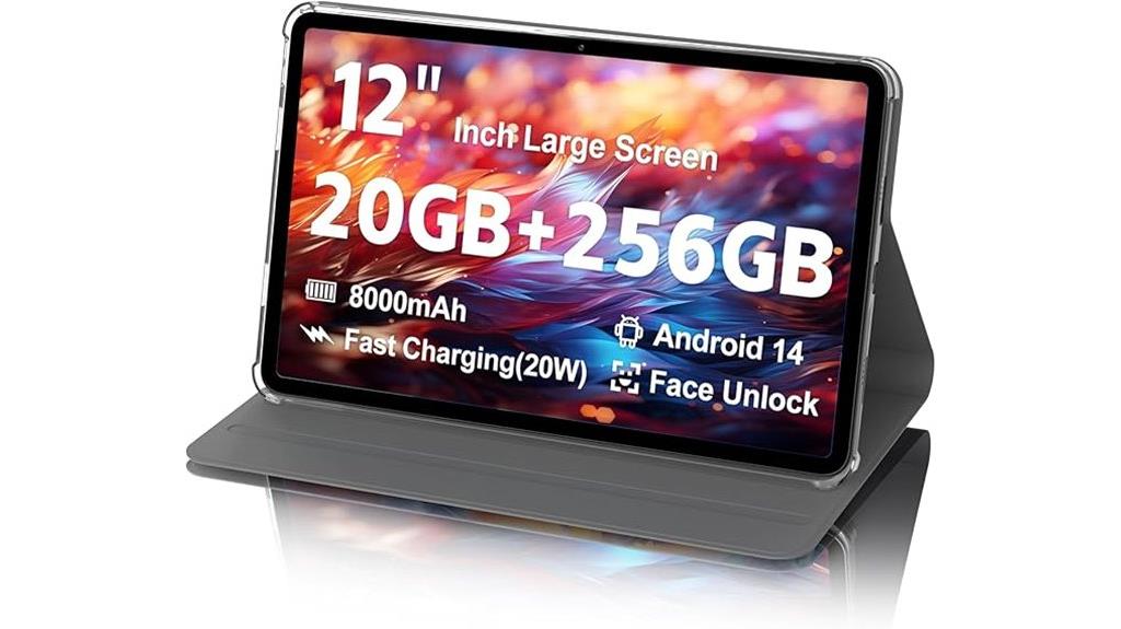 2025 12 inch android tablet