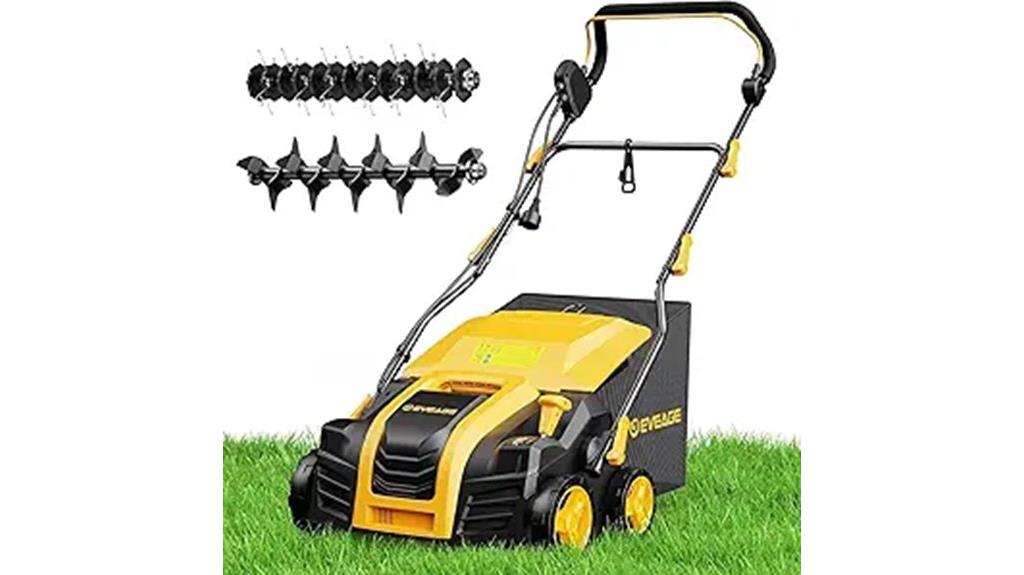 2025 electric dethatcher upgrade