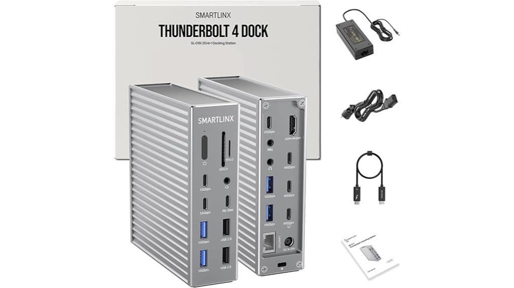 21 port thunderbolt dock