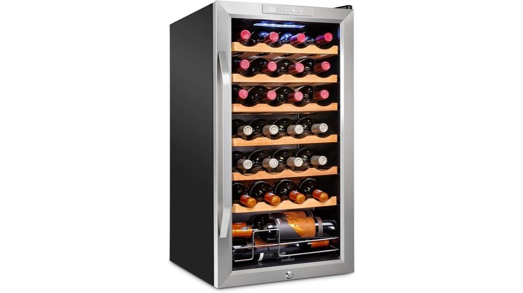 28 bottle wine cooler