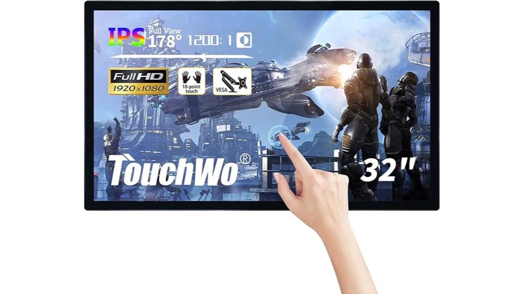 32 inch android touchscreen whiteboard