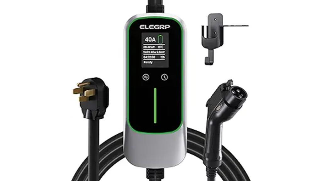 40 amp portable ev charger