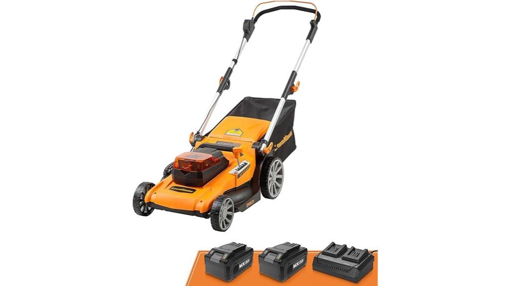 48v brushless cordless mower