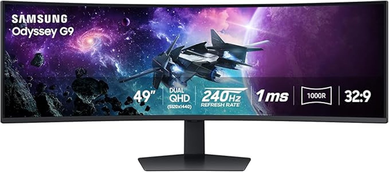 49 inch curved gaming monitor