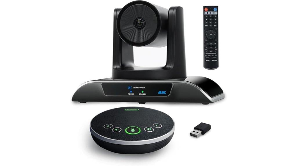 4k auto tracking conference camera