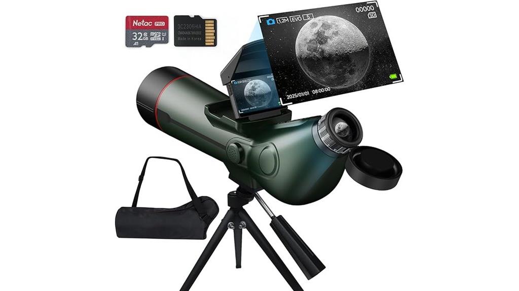 4k camera dual screen