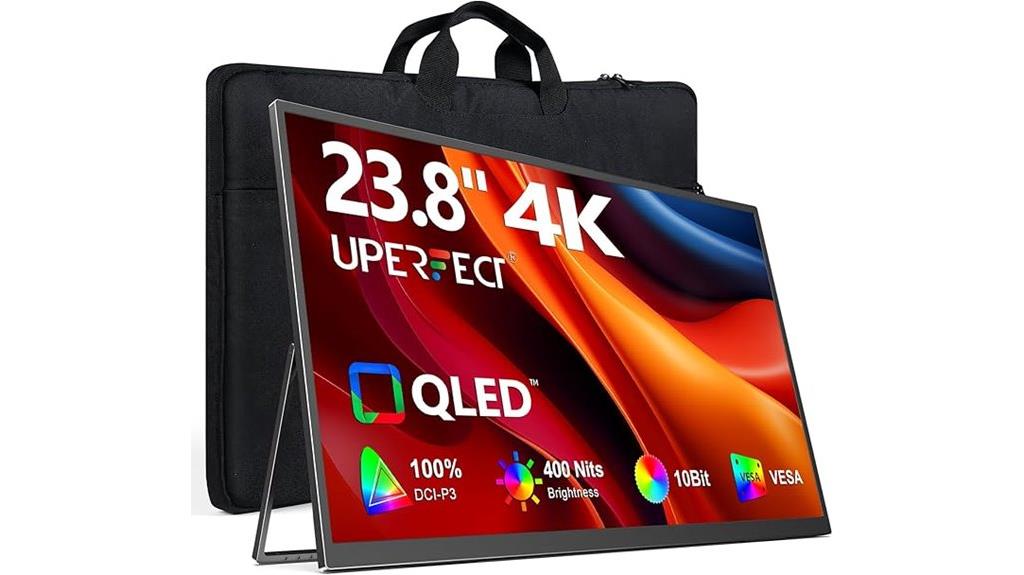 4k qled portable monitor