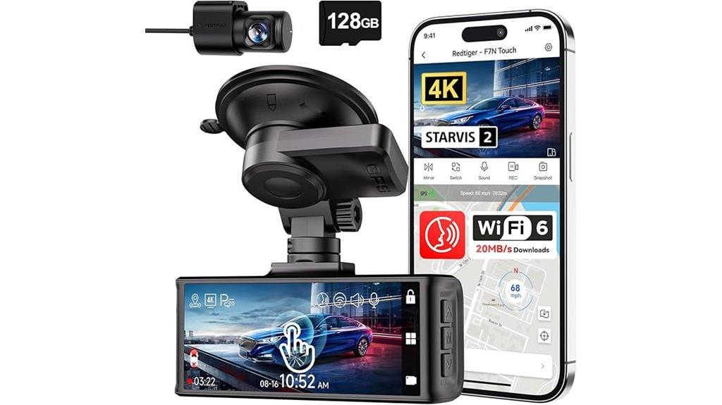 4k starvis 2 dash cam