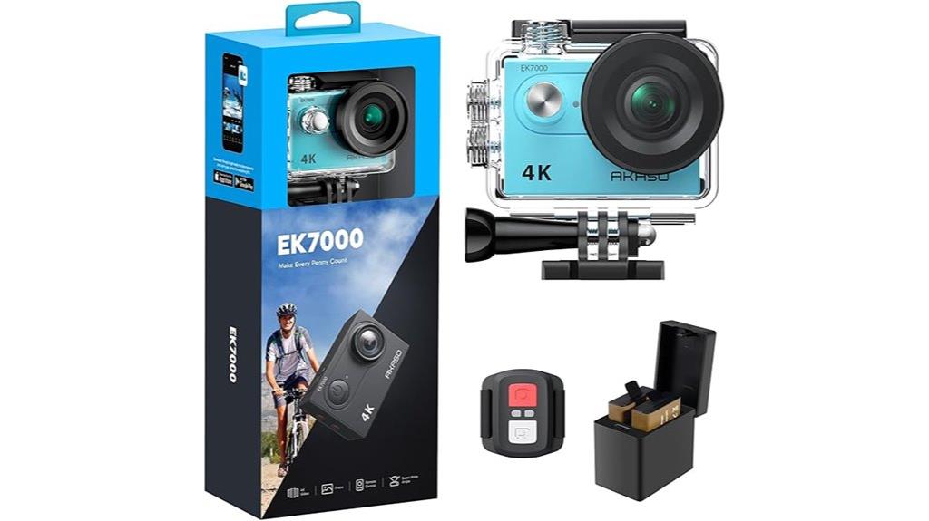 4k waterproof action camera