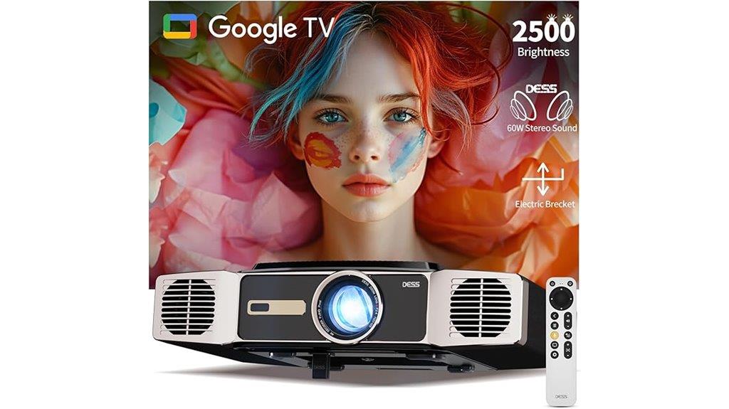 4k wifi bluetooth projector