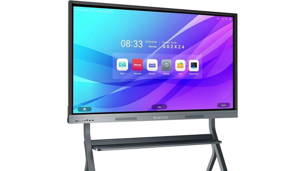 55 inch 4k uhd smart board
