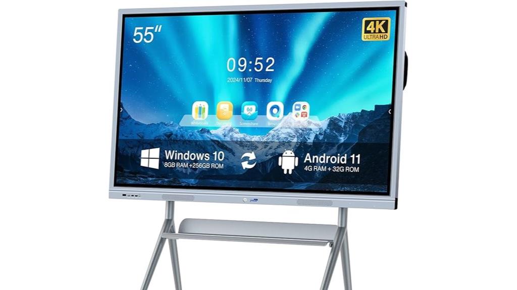 55 inch interactive whiteboard
