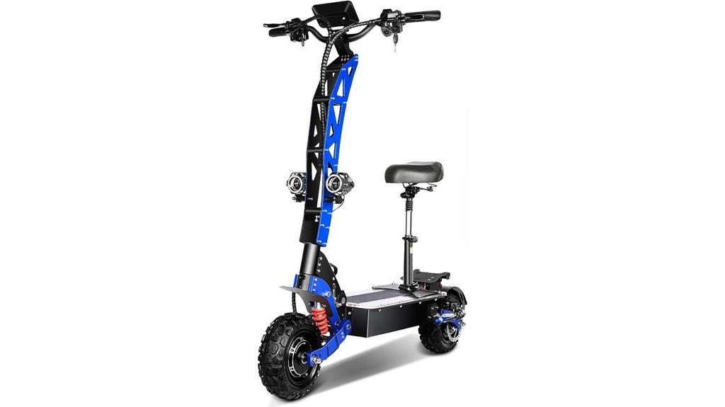 6000w seat electric scooter