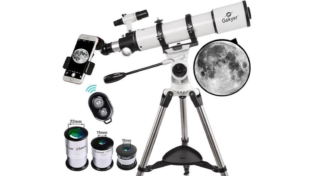 600x90mm az refractor