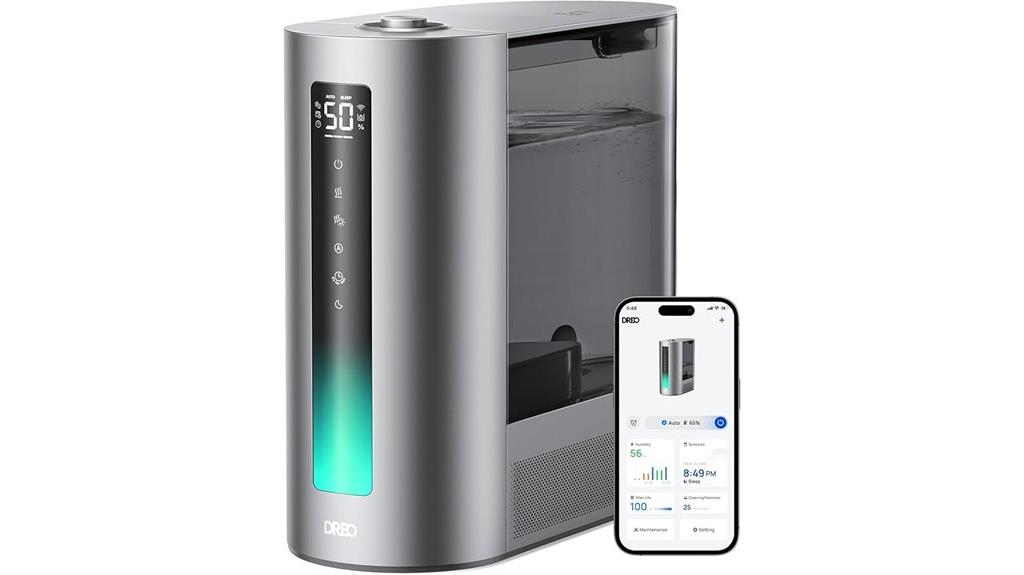 6l smart warm cool mist