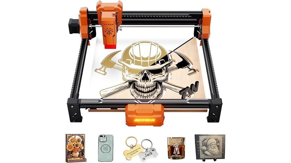 7w laser engraver cutter
