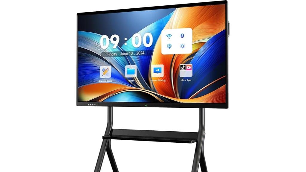 85 inch 4k touchscreen whiteboard