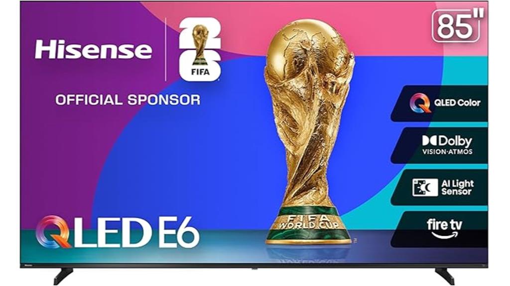 85 inch qled smart tv