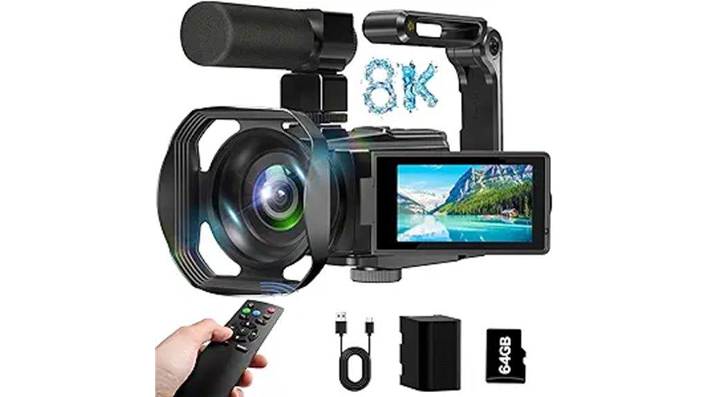 8k night vision camcorder