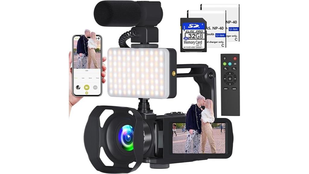 8k uhd vlogging camera