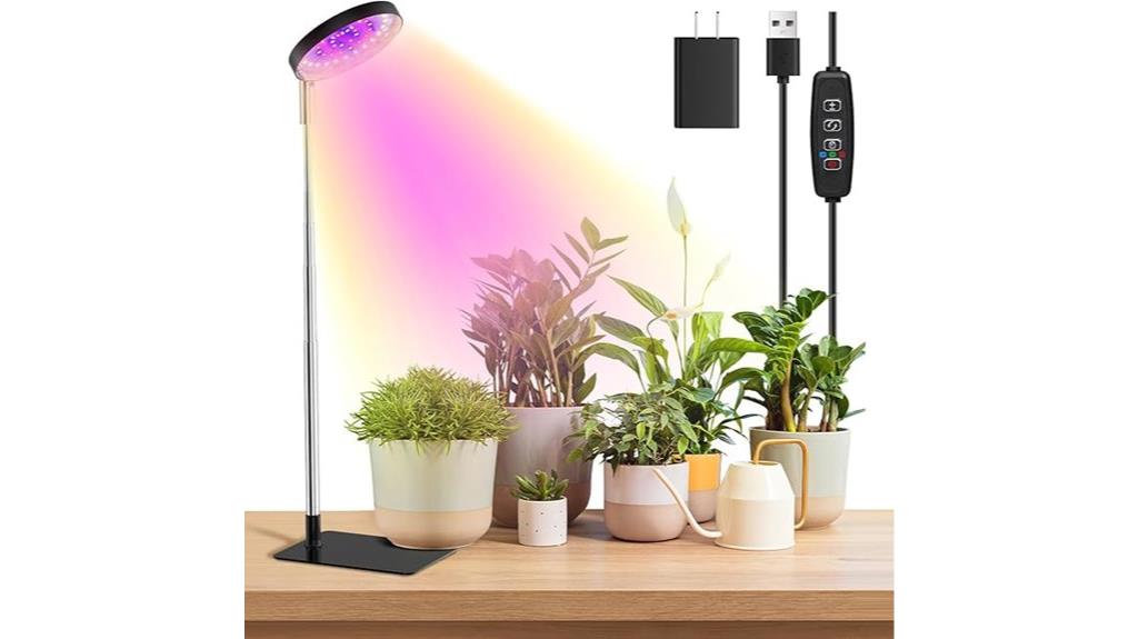 adjustable indoor plant lighting