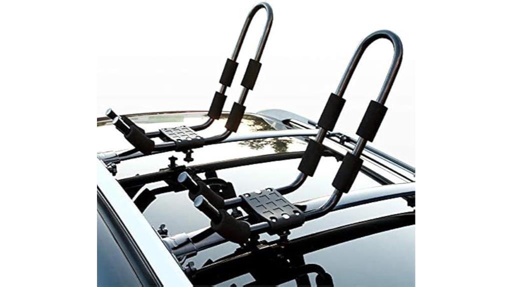 adjustable ratchet kayak carrier