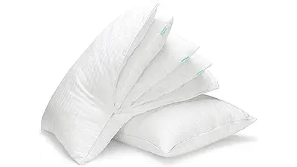 adjustable sleep comfort pillows