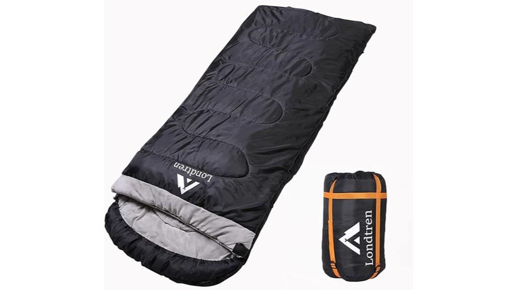 adult large zero degree sleeping bag