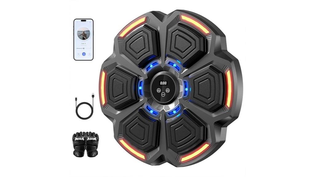 adult music punching bag