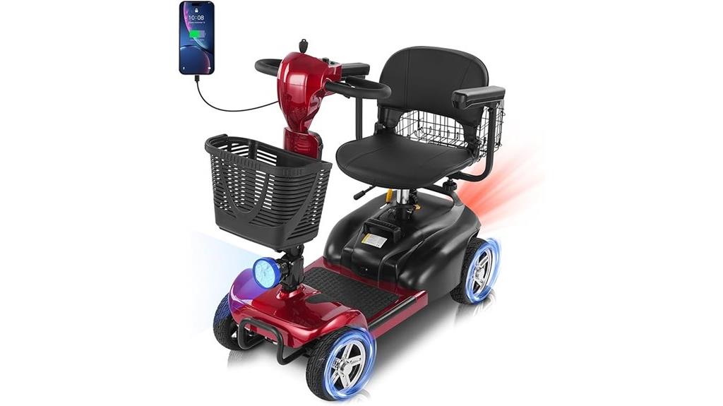 adult senior electric scooter