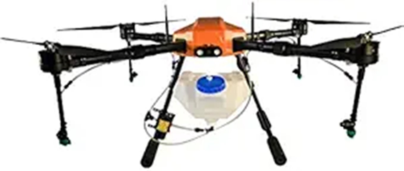 agricultural drone sprayer features