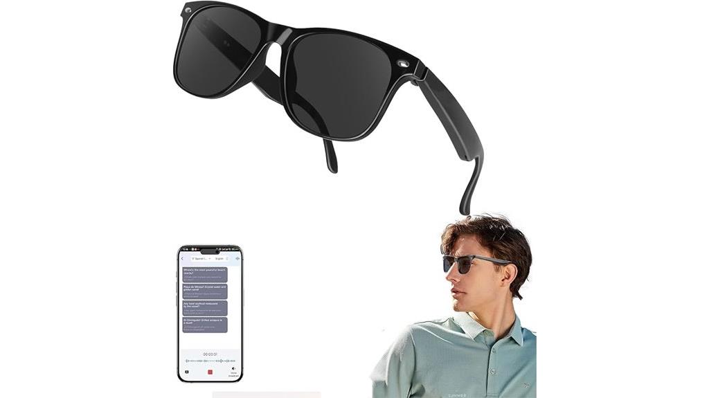 ai powered translation sunglasses
