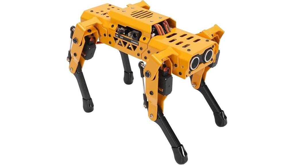 ai robot dog with servos
