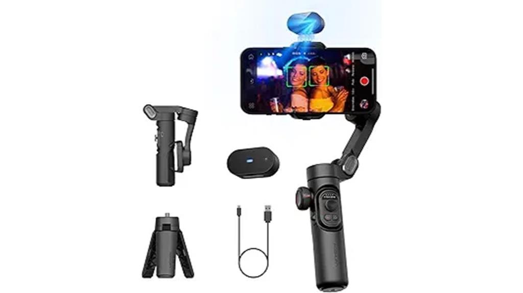 ai tracking smartphone gimbal