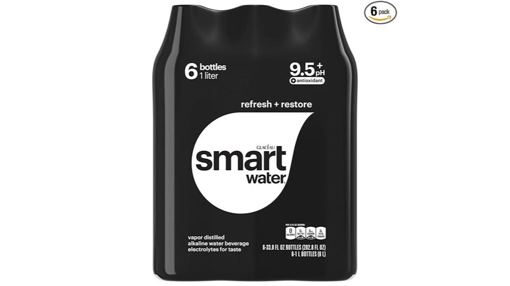 alkaline antioxidant water six pack