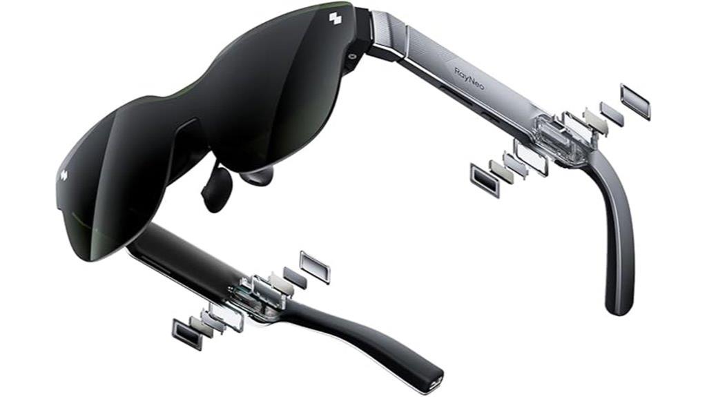 ar xr glasses with 120hz display